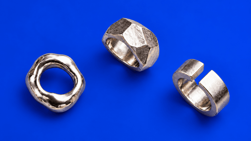 Silberring giessen No 2